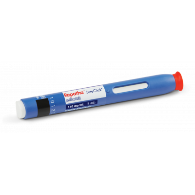REPATHA 140 MG / ML ( EVOLOCUMAB ) 1 ML PREFILLED AUTOINJECTOR